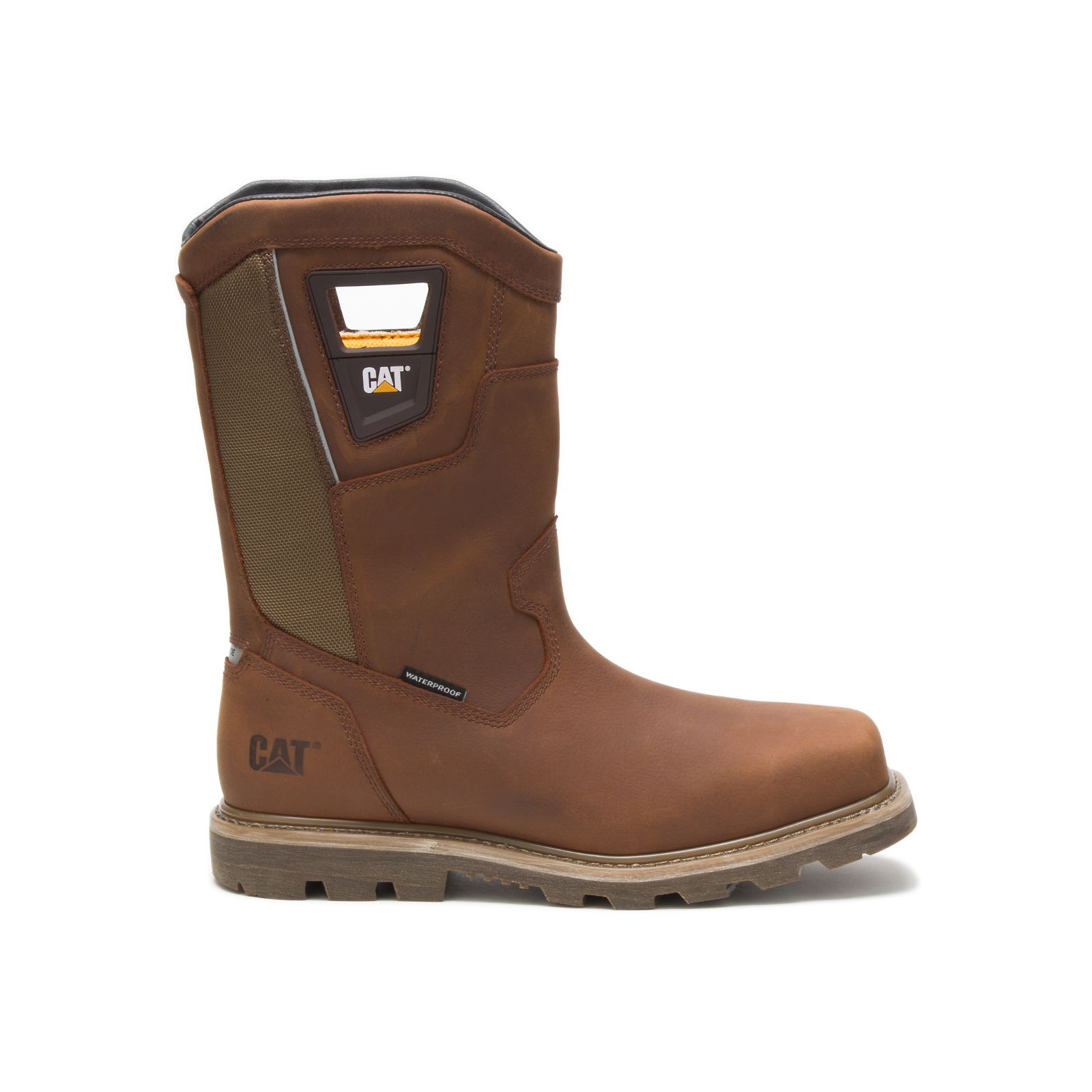 Caterpillar Slip On Boots Online UAE - Caterpillar Stillwell Waterproof Steel Toe Mens - Brown YHAVFQ426